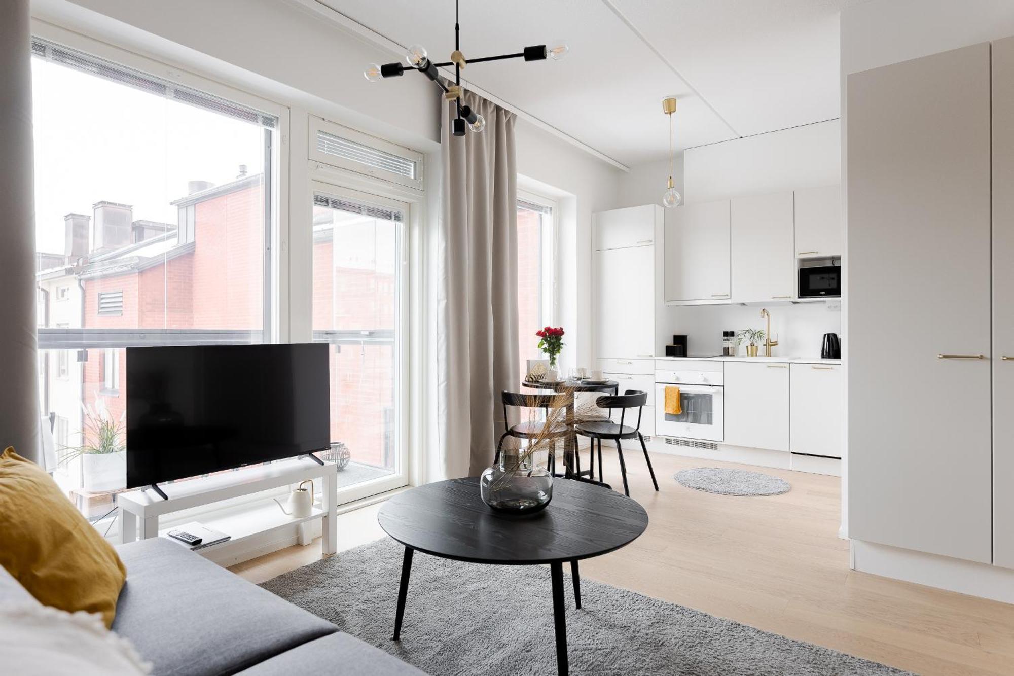 Great Location, Quiet And New With Balcony&Cafe Leilighet Tammerfors Eksteriør bilde
